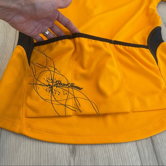 Pearl Izumi for Women Select Orange Zip Short Sleeve Cycling Top Size Medium - Picture 11 of 13